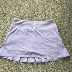 Lululemon Run Pace Setter Skirt Lilac Purple Size 2 RARE